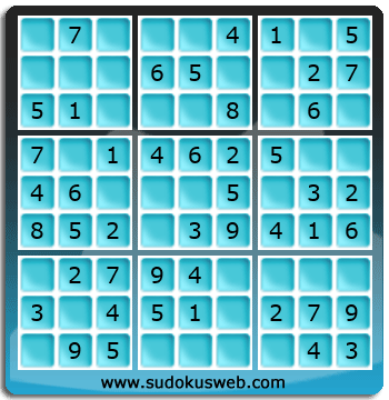 Sudoku de Nivel Muy Fácil