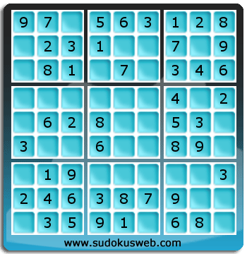 Sudoku de Niveau Très Facile