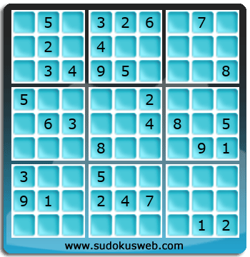 Sudoku von mittelmässiger höhe