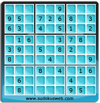 Sudoku von einfacher höhe