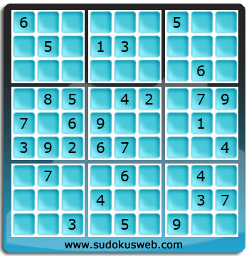 Sudoku von mittelmässiger höhe