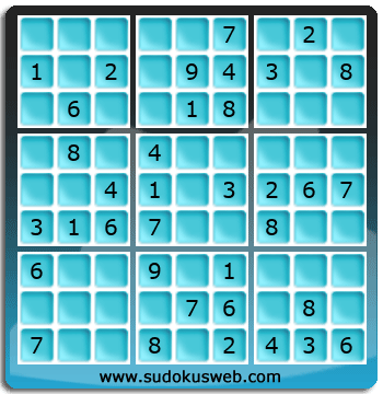 Nivel Facil de Sudoku