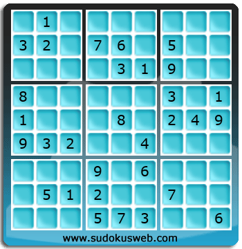 Sudoku von mittelmässiger höhe