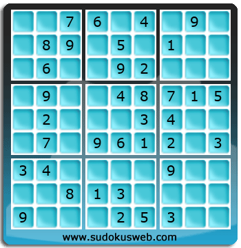 Sudoku von einfacher höhe