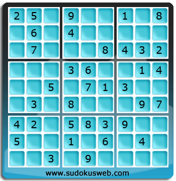 Nivel Facil de Sudoku