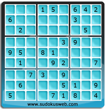 Sudoku von mittelmässiger höhe