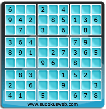 Nivel Muito Facil de Sudoku