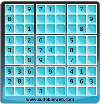 Nivel Facil de Sudoku