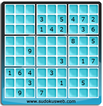 Sudoku von Fachmännischer höhe