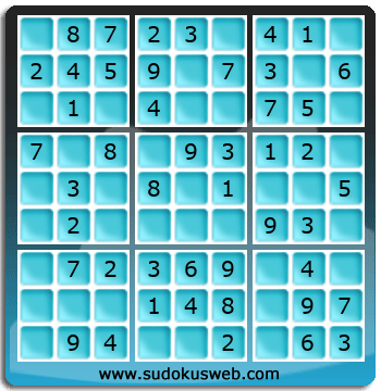 Nivel Muito Facil de Sudoku