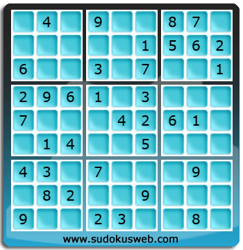 Nivel Facil de Sudoku