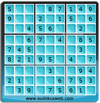 Sudoku de Nivell Molt Fàcil