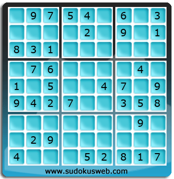 Sudoku von einfacher höhe