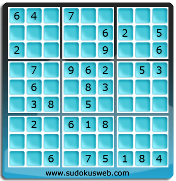 Sudoku von mittelmässiger höhe