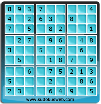 Very Easy Level Sudoku