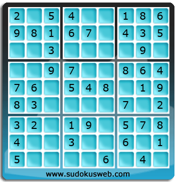 Sudoku de Niveau Très Facile