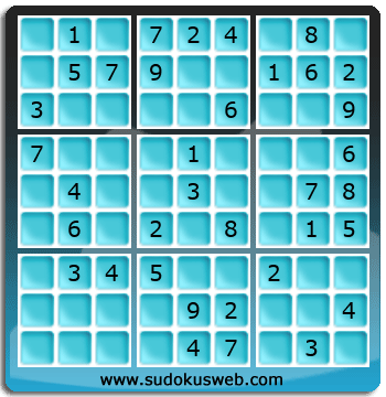 Sudoku von einfacher höhe