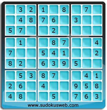 Sudoku von sehr einfacher höhe