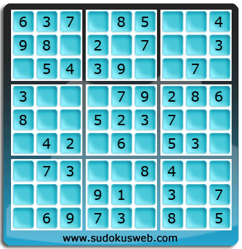 Sudoku von sehr einfacher höhe