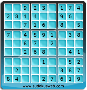 Sudoku de Nivell Molt Fàcil