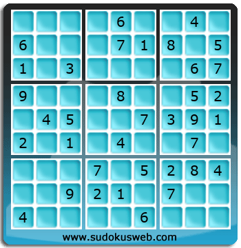 Sudoku von einfacher höhe