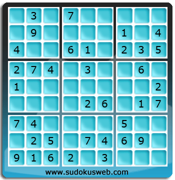 Sudoku von einfacher höhe