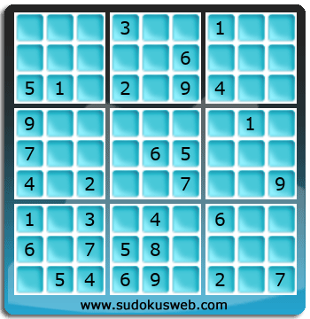 Sudoku von mittelmässiger höhe