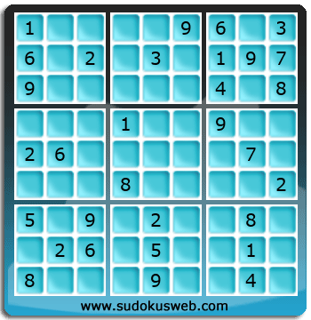 Sudoku von mittelmässiger höhe