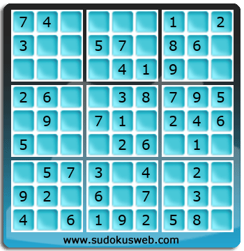 Sudoku von sehr einfacher höhe