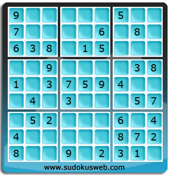 Sudoku von einfacher höhe