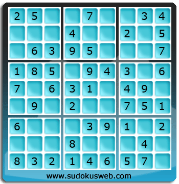 Sudoku von sehr einfacher höhe