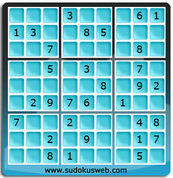 Sudoku von mittelmässiger höhe