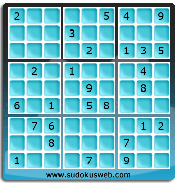 Sudoku von Fachmännischer höhe