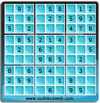 Sudoku von sehr einfacher höhe