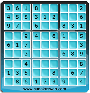 Sudoku von sehr einfacher höhe