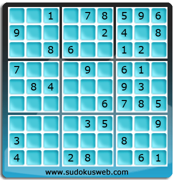 Nivel Facil de Sudoku