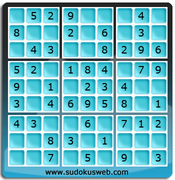 Sudoku von sehr einfacher höhe