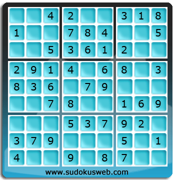 Sudoku von sehr einfacher höhe