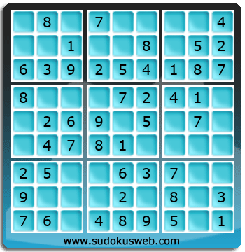 Sudoku de Niveau Très Facile