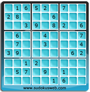 Sudoku von mittelmässiger höhe