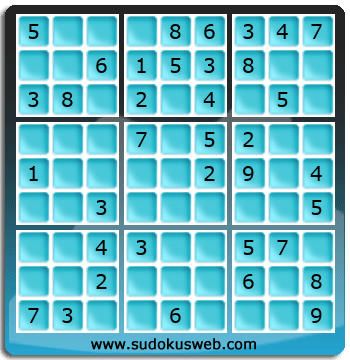 Sudoku von einfacher höhe