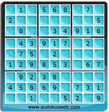 Sudoku de Nivel Muy Fácil