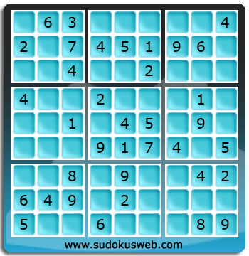 Nivel Facil de Sudoku