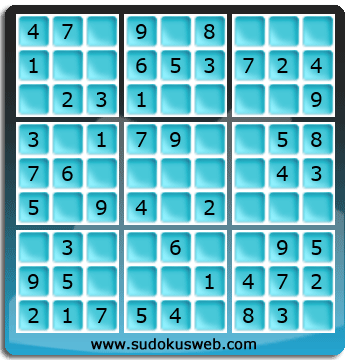 Sudoku de Niveau Très Facile