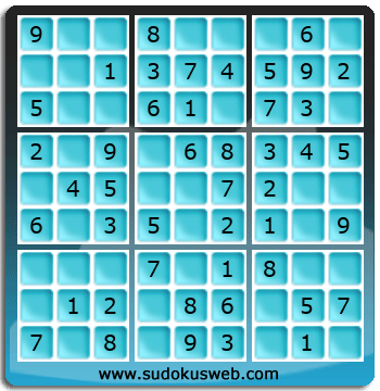 Sudoku de Niveau Très Facile