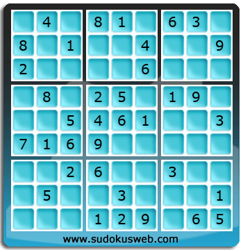 Sudoku de Niveau Facile