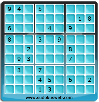 Sudoku von Fachmännischer höhe