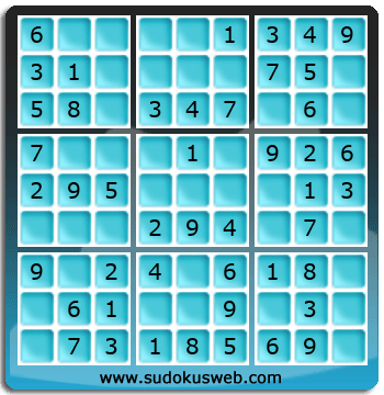 Sudoku von sehr einfacher höhe