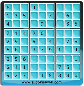 Sudoku de Nivell Molt Fàcil