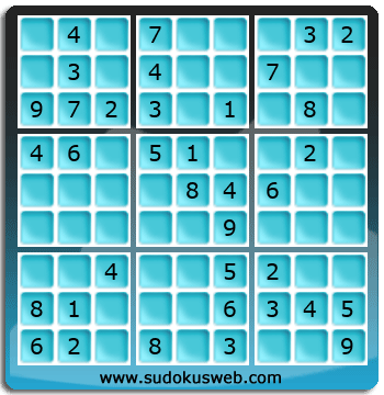 Sudoku de Niveau Facile